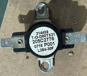 T-0-d60tx21 Ge Wb24t10081 Genuine Wall Oven Hi-limit Switch 205c2776 314459 0718 P001