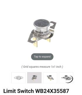 Wb24x35587 Ge Silver Metal Limit Switch