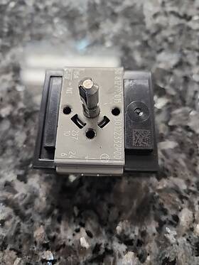 Grf500pvss Ge Wb24x40051 New Oem Range Rotary Switch