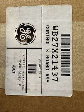 Wb26x21437 Ge Control And Board Asm