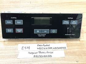 Rbs360dmbb Ge Wb27k10344 Oven Control Wb27x45466 For Hotpoint Model Range E514