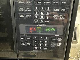 Wb27t10313 Ge Genuine Micro/oven Control Board #