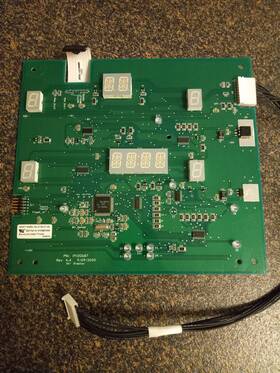 P980b0k1bb Ge Wb27t10366 Cooktop J Display Board Part #wb27t10366