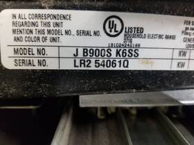 Wb27t10707 Ge Genuine Range Oven 30 Inch Touch Panel Only # Board Not Included