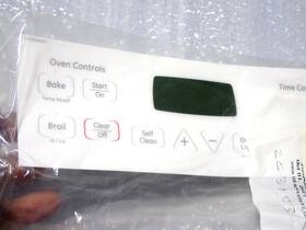 Wb27t11014 Ge Genuine Stove Faceplate Graphics For Range New