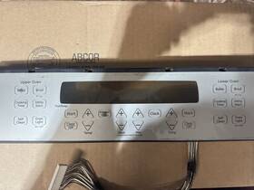 191d5268g002 Ge Wb27t11176 Double Oven Touchpad Control Panel
