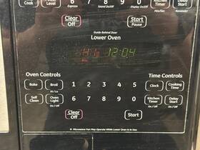 Wb27t11346 Ge Genuine Oven Micro Touch Panel Only # Board Not Included