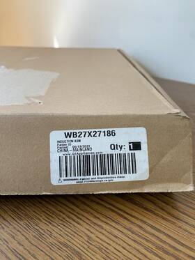 Wb27x27186 Ge Oem - General Electric Induction Asm Wb27x27186- New In Open Box