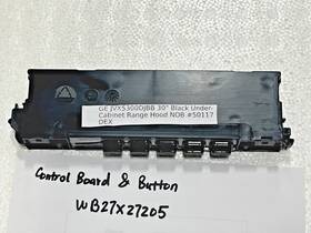 Jvx5300djbb Ge Wb27x27205 Control Board And Button For Hood Location Area