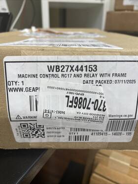 Wb27x44153 Ge Control And Relay