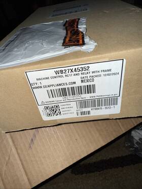 Wb27x45352 Ge Oem Range Machine Control Rc17 New