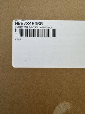 Wb27x46068 Ge Induction Control Assembly For