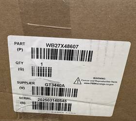 Wb27x48607 Ge Range Oven Control Board Part #