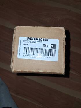 Wb28k10190 Ge Brand New Oem Left/front Range Surface Burner/orifice Holder Wb28k10190 Ge Brand New Oem Left/front Range Surface Burner/orifice Holder