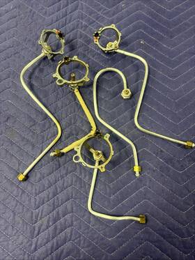 Wb28t10269 Ge Wb28t10268 Cooktop Burner Tube Without Rifice Set 5 W28t10277