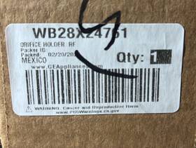 Wb28x24761 Ge Genuine Range Orifice Holder Rf