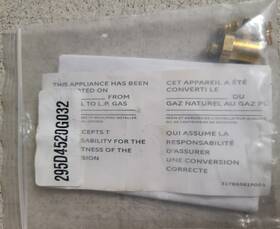 Wb28x31137 Ge Range Lp Conversion Kit Assembly