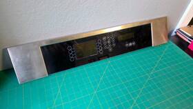 Wb29t10059 Ge Double Oven Control Panel And Overlay Stainless