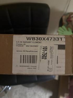 Wb30x47331 Ge Brand New 5.5 In Radiant Element