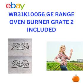 Wb31k10056 Ge Range Oven Burner Grate 2 Included