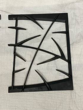 Wb31t10134 Ge Oven Right Burner Grate Part #