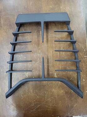 191d6556p001 Ge Wb31t10142 Profile Range Cooktop Burner Grate Center