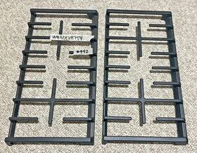 Wb31x28754 Ge Qty 2 Genuine Oem Range Oven Right Or Left Grates #492 Hm-roc