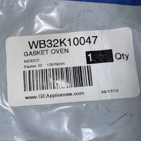 Wb32k10047 Ge Genuine Oem Range Oven Gasket / Sealed Bag
