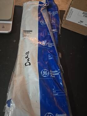 Wb34k5077 Ge Oem Oven Door Baffle Cover Lt16