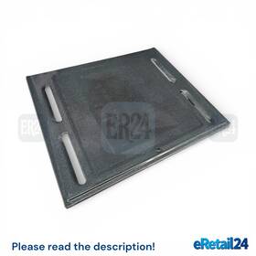 Wb35x37973 Ge Oem Gas Range Bottom Oven Deflector Assembly