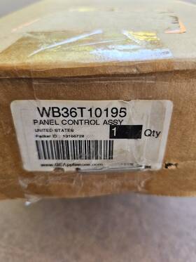 Ge Wb36t10195 Ge. Wb36t10195. Oven Control Panel Assembly Brand New/unused/oem/in Original Box