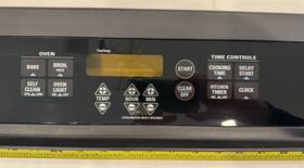 Wb36t10550 Ge Wall Oven Touchpad Control Panel Only No Board