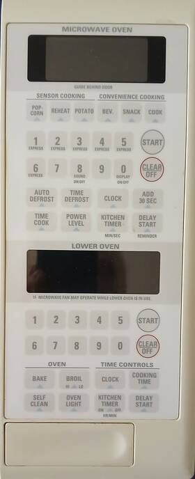 Wb36x10090 Ge Range Control Panel Assy White