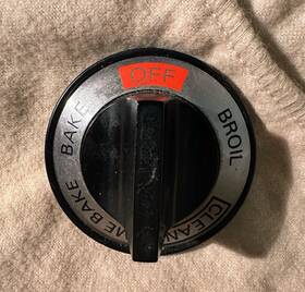 Wb3x5678 Ge Oven Selector Knob Kn-7e1 P7