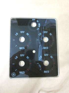 Wb56x10368 Ge Cooktop Black Glass C.p
