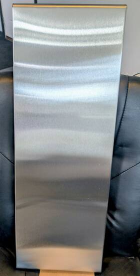 Wb56x24650 Ge Genuine Drawer Panel - Stainless Steel