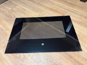 Ge Wb56x25503 Range Oven Black Outer Door Glass