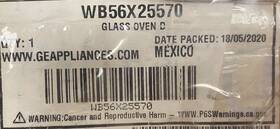 Wb56x25570 Ge Stove Oven Range Oem Glass Door 4465923 Genuine Original New