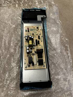Wb56x26201 Ge Genuine Microwave Control Panel - Black