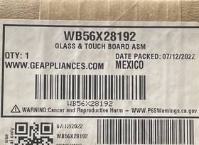 Wb56x28192 Ge Genuine Brand New Oem Glass And Touch Board Wb56x28192 Ge Genuine Brand New Oem Glass And Touch Board