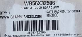 Wb56x32506 Ge Genuine New Oem Induction Oven Glass And Touch Board