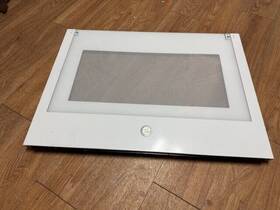 Wb56x32841 Ge Wall Oven White Door Glass Assembly