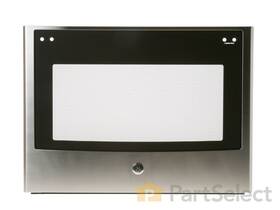 Wb56x33188 Ge Black Outer Door Asm Oem Same Day Ship And Warranty