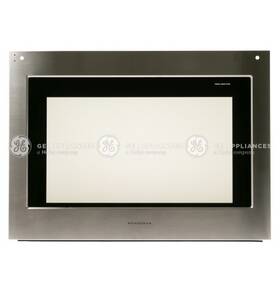 Wb56x35767 Ge Oem Wall Oven Glass And Trim Outer Door With Logo New In Box Nib 12a