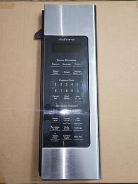 Ge Wb56x35866 Oem Adora Microwave Oven Stainless Steel Control Panel No Board