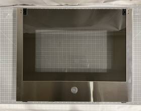 Jkd3000snss Ge Wb56x43373 Oem Wall Oven Lower Outer Door Glass Assembly Read