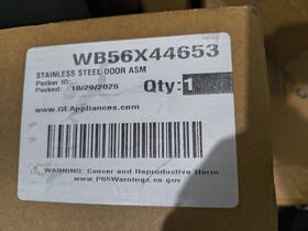 Wb56x35670 Ge Wb56x44653 New Oem Microwave Door Part Superceded From