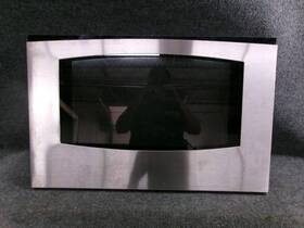 Wb57k10128 Ge Range Oven Outer Door Glass Panel Assembly - Stainless Steel Wb57k10128 Ge Range Oven Outer Door Glass Panel Assembly - Stainless Steel