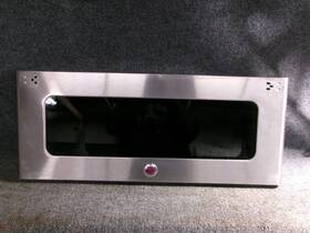 Wb57k10153 Ge Range Oven Upper Outer Door Glass Assembly - Stainless Steel