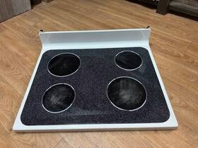 Wb62t10786 Ge Range Oven Stove Ceramic Glass Top Cooktop White